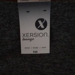 Leggings Xersion Lounge Noir Taille L - Maille Bas - Confort Corps/esprit - Neuf Avec étiquettes